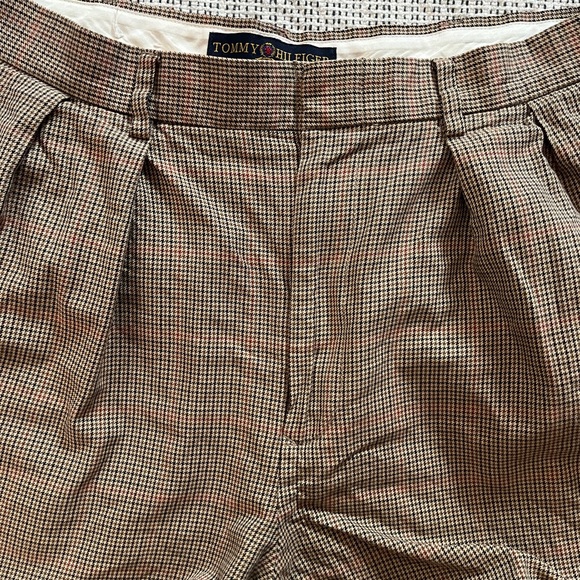 Tommy Hilfiger pleated houndstooth pants size 34x32 - Picture 6 of 7